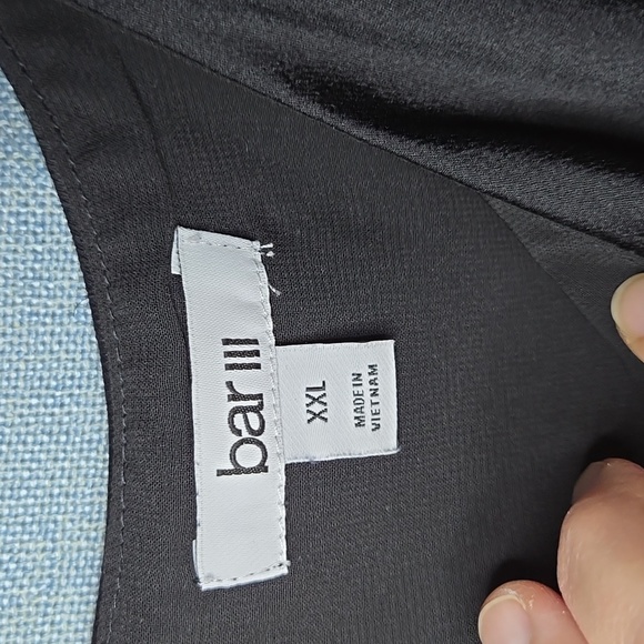 Bar III Black Camisole Top - Picture 2 of 6